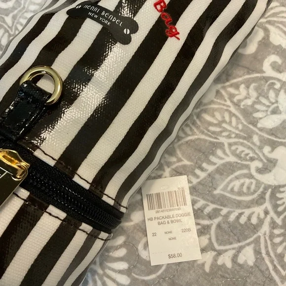 Henri Bendel Doggie Bag Pet Food Carrier